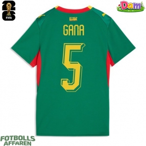 Senegal Idrissa Gueye #5 Bortatröja Kvinnor VM 2026 Kortärmad